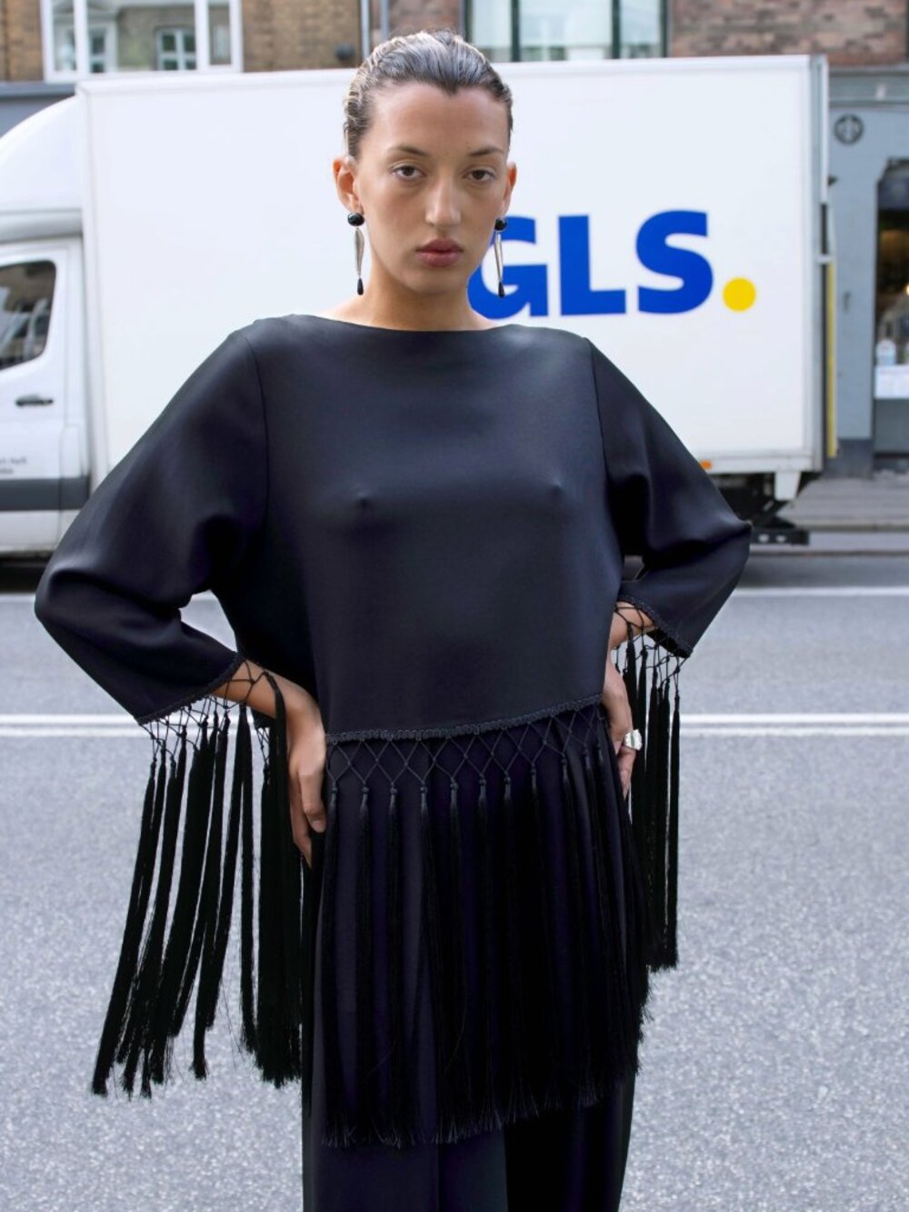 Mr. Larkin Tara Fringe Top - Size XXS